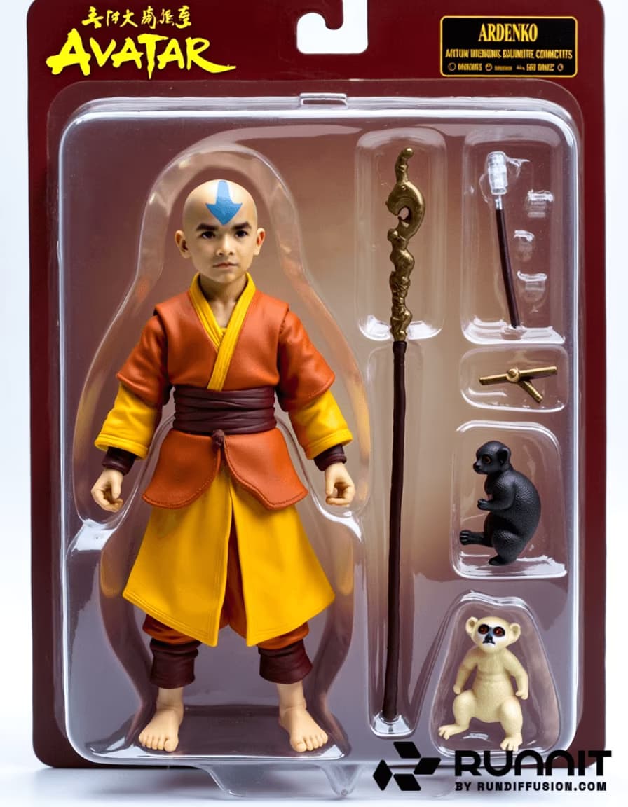 Aang Avatar Action Figure