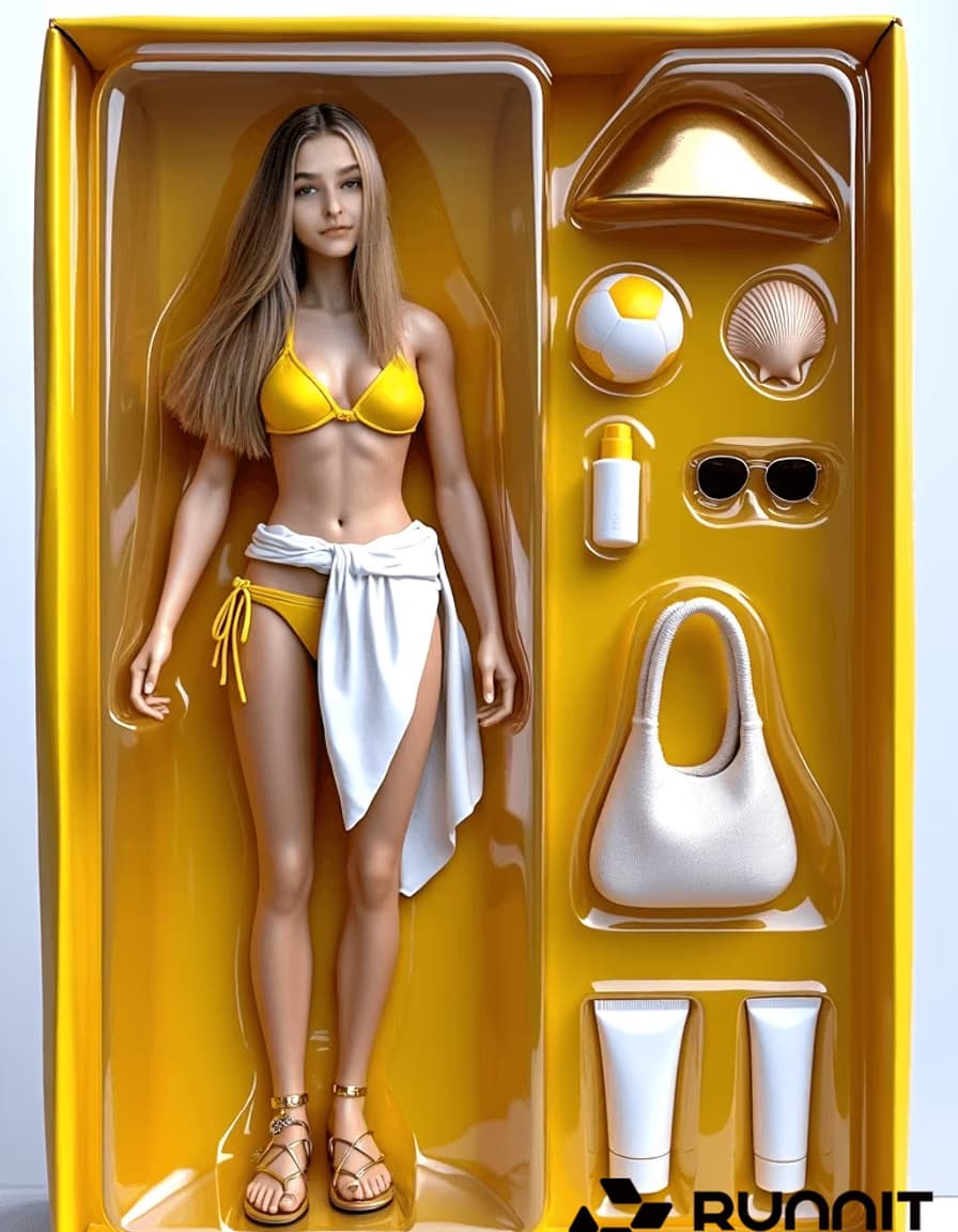 Beach Side Emily Action Figure