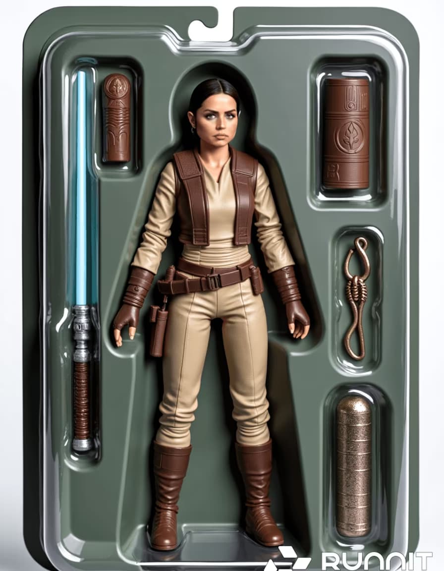 Ana De Armas Jedi Action Figure
